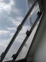 Looking toward the cockpit from the forward windows